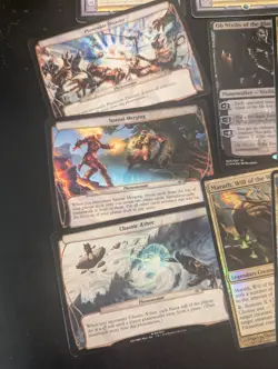 Magic The Gathering Oversized Commander Mythic Foil Planechase 21 Card LOT MTG - Image 4