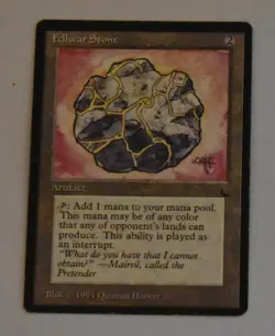 FELLWAR STONE Artifact Uncommon The Dark MAGIC GATHERING CARD - Image 2