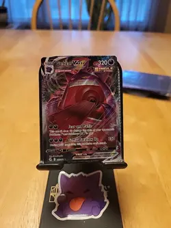 Pokemon TCG Fusion Strike Gengar VMAX Ultra Rare Holo Card 157/264 NM/M - Image 1