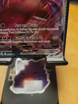 Pokemon TCG Fusion Strike Gengar VMAX Ultra Rare Holo Card 157/264 NM/M - Image 5