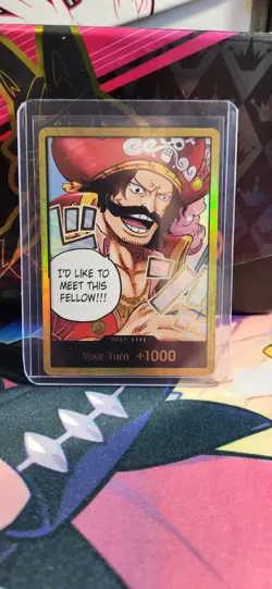 One Piece Gol.D.Roger GOLD DON!! Card (OP-13) English - Image 1
