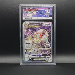 Pokemon TCG Card Deoxys VSTAR GG46/GG70 Crown Zenith Galarian Gallery - ACE 10 - Image 1