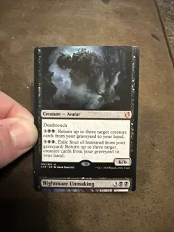 Mtg Magic Commander Soul Of Innistrad Twisted Miscut Misprint Error Card - Image 1