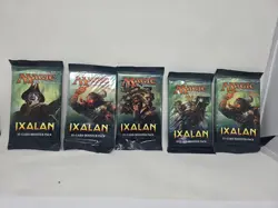 5 Sealed Booster Packs Of MTG Magic the Gathering - Ixalan - 2017 - Image 1