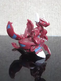 BAKUGAN Helix Dragonoid Evil Twin 680g Dark Red Pyrus GUNDALIAN INVADERS Rare - Image 2