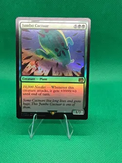 MTG FOIL Jumbo Cactuar English - Image 1