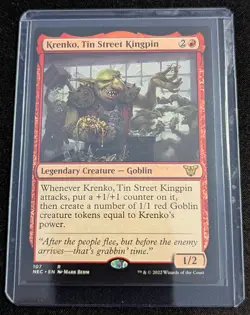 MTG - Krenko, Tin Street Kingpin - Commander: Kamigawa: Neon Dynasty - Image 2