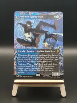 Symbiote Spider-Man (Borderless) - #217 - Rare - Marvel's Spider-Man - SPM - Image 1