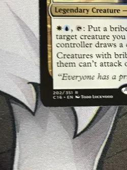 C5967 MAGIC MTG COMMANDER 2016 GWAFA HAZID, PROFITEER #202 NM RARE - Image 4