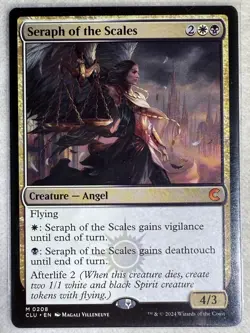 MTG - Seraph of the Scales - Ravnica Clue Edition - 0208 - EN - NM - Image 1