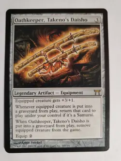 Oathkeeper, Takeno's Daisho Champions of Kamigawa Regular - Image 1