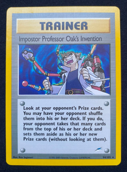 Impostor Professor Oak's Invention (94/105) Rare Neo Destiny Set Pokemon (LP/MP) - Image 1