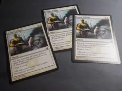 Frantic Salvage x3 MTG Mirrodin Besieged Common White Instant NM - Image 1
