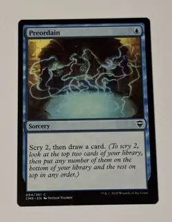 MTG Preordain - Commander Legends NM - Image 1