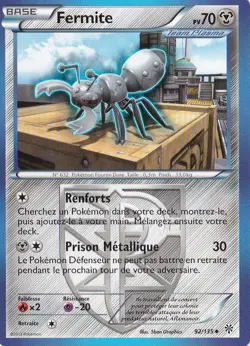 Fermite - N&B:Tempete Plasma - 92/135 - Carte Pokemon Francaise - Image 1
