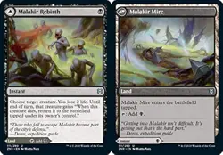 * MALAKIR REBIRTH MALAKIR MIRE * ZENDIKAR RISING * NM * MTG * - Image 1