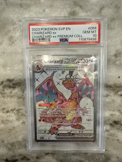 Pokemon 2023 Charizard EX Premium Collection Gem MT PSA 10 - Image 1