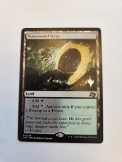 Wastewood Verge Aetherdrift Regular Promo Stamped #268 - Image 1