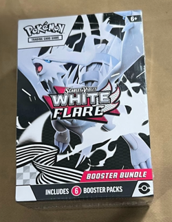 White Flare Pokemon Booster Bundle (SEALED) SCARLET AND VIOLET - Image 1