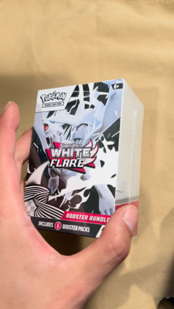 White Flare Pokemon Booster Bundle (SEALED) SCARLET AND VIOLET - Image 2