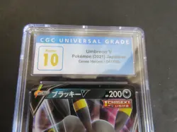 2021 POKEMON JAPANESE UMBREON I #047/069 EEVEE HEROS CGC 10 PRISTINECARD - Image 3