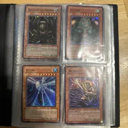 Vintage Yugioh Cards Binder Lot 81 Cards - Image 3