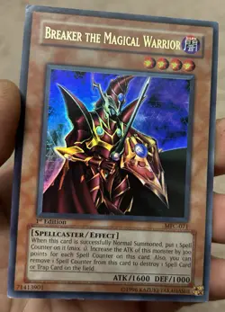 Yu-Gi-Oh! Breaker the Magical Warrior 1st Edition Ultra Rare MFC-071 -MP - Image 1