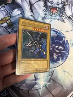 (123) Yugioh! Red-Eyes B. Dragon - LOB-070 - Ultra Rare - Unlimited MP/HP - Image 4