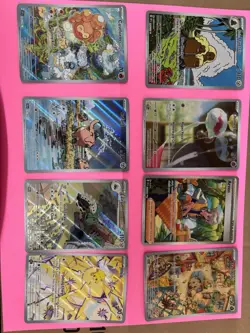 Pokemon Card Lot of 8 IRs / Illustration Rares NM - Image 1
