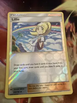 Lillie 125/156 Ultra Prism Reverse Holo Uncommon Card Pokemon TCG NM/M - Image 1