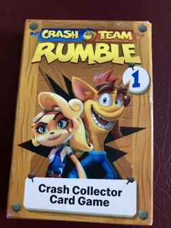 2023 McDonald’s Happy Meal Crash Bandicoot Team Rumble Collector Card Game #1 - Image 1