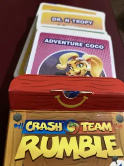 2023 McDonald’s Happy Meal Crash Bandicoot Team Rumble Collector Card Game #1 - Image 3