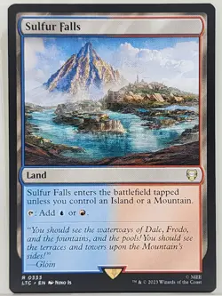 Sulfur Falls Commander: The Lord of the Rings: Tales of Middle-earth Non-Foil - Image 1