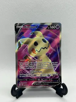 Pokemon Card Mimikyu V 148/163 Battle Styles Full Art Rare Near Mint - Image 1