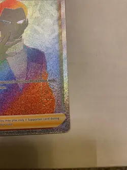 Pokemon TCG Boss's Orders 200/192 Rebel Clash Rainbow Rare Card - Image 2