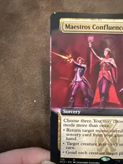 Mtg Magic Full Art Capenna Commander Miscut Misprint Error Card - Image 2