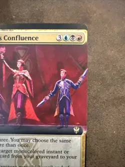 Mtg Magic Full Art Capenna Commander Miscut Misprint Error Card - Image 3