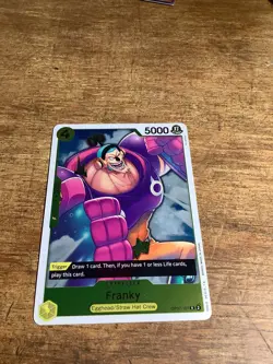 Franky - OP07-107 - R - Foil One Piece Card Game - Image 1