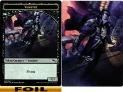 1x - VAMPIRE Token - FOIL \ Art (08/20) - Unstable - LP MTG - Image 1