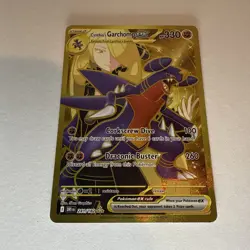 Pokemon TCG Destined Rivals Cynthia's Garchomp EX 241/182 Secret Rare Card - Image 1