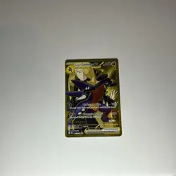 Pokemon TCG Destined Rivals Cynthia's Garchomp EX 241/182 Secret Rare Card - Image 2