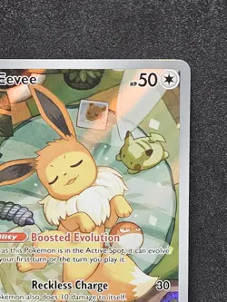 Eevee 173 Sv: Scarlet & Violet Black Star Promo Cards Holo Full Art Pokemon TCG - Image 3