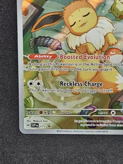 Eevee 173 Sv: Scarlet & Violet Black Star Promo Cards Holo Full Art Pokemon TCG - Image 4
