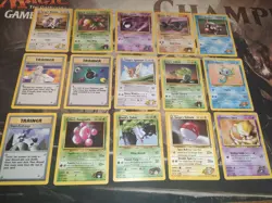 Pokemon TCG Gym Heroes Commons - 15 Card Lot - LP - HP - Image 1
