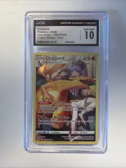 CGC 10 Charizard 2022 Lost Origin TG03/TG30 Trainer Gallery Pokemon Card 💥 - Image 1