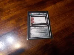 Decipher Star Trek CCG Dixon Hill's Business Card Fajo Collection NM - Image 1