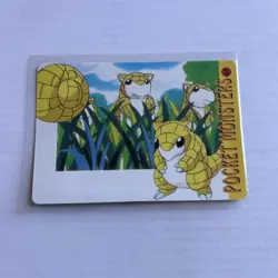 Pocket Monsters Sandshrew X Tentacruel Pokemon Card - Image 1