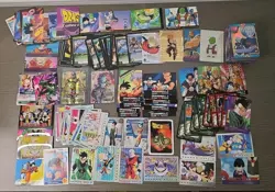 Dragon Ball card game Lot, TCG Mixed Vintage & Modern Some Non-English ~1lb Box - Image 1