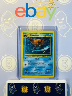 Kabutops 6/75 HP Played Neo Discovery 2000 Pokemon Card Holo Rare Holofoil - Image 1