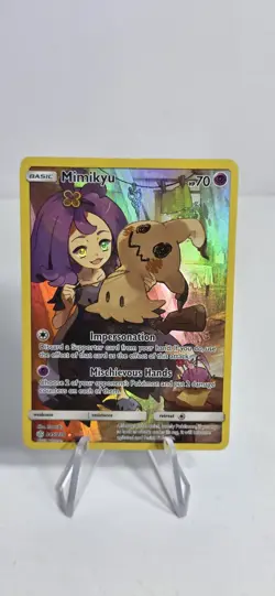 Mimikyu Secret Illustration Holo Card 245/236 Sun & Moon Cosmic Eclipse Rare - Image 1